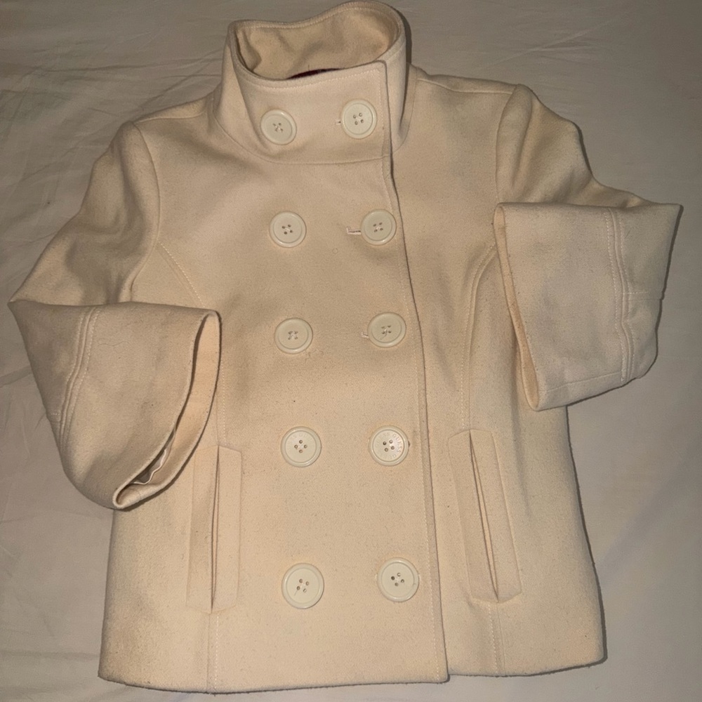 Women’s Guess Wool Peacoat Jacket